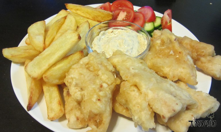 How to make Fish & Chips - Fish's easy kosher recipes | Super Delicious